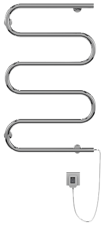Электро 25 Ш-обр 600х800 Полотенцесушитель  TERMINUS Архангельск - фото 2